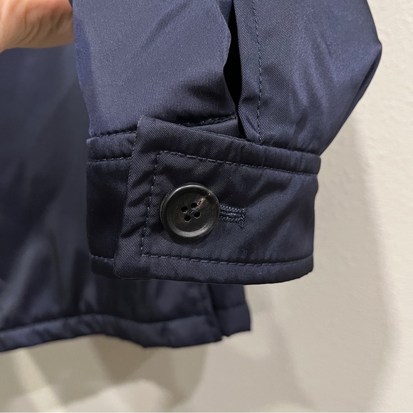 Prada Navy Gabardine Nylon jacket men’s size 44 men’s medium - Picture 6 of 12